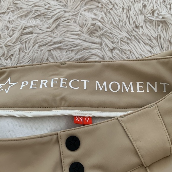 NWT Perfect moment Aurora flared ski pants in beige - Picture 14 of 16